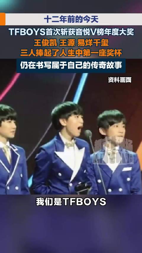 TFBOYS音悦V榜十二周年