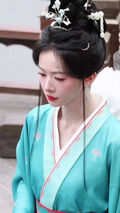 吴谨言《凤不栖》秦长歌路透，状态太好了吧，怼脸拍都这么漂亮！