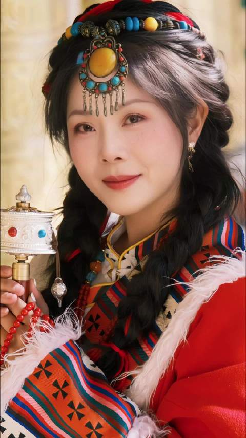 藏域一抹红，震彻我心头 御姐新皮肤田震