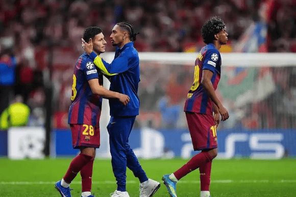 巴萨2-1仍总比分2-3出局，拉菲尼亚挑衅马竞引风波