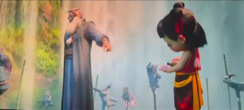 哪吒这段打戏是真武侠片 超级喜欢动漫点评团