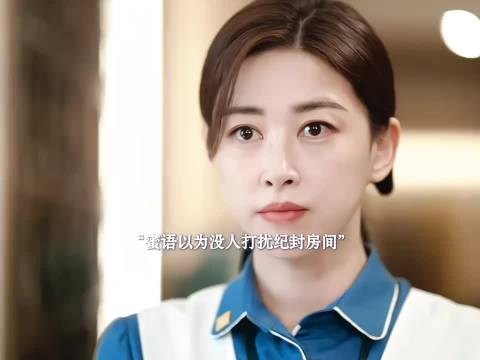 许蜜语为纪封缝扣子展现夫妻默契