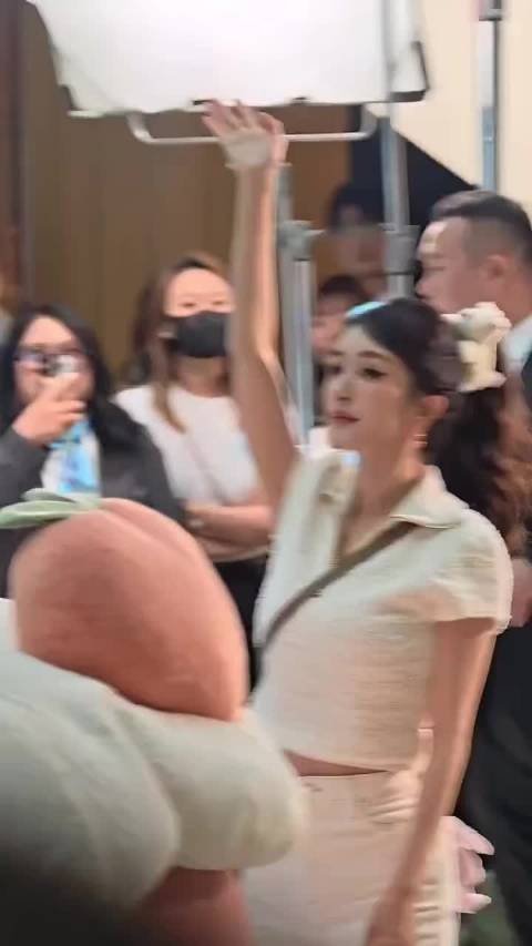 杨幂亮相活动造型惊艳