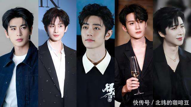开年热度Top5流量男星,张凌赫檀健次王一博刘宇宁成毅肖战