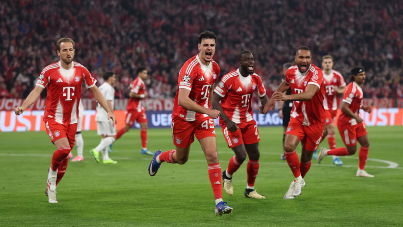 本周欧冠最佳时刻：居莱尔双响惊艳安联球场