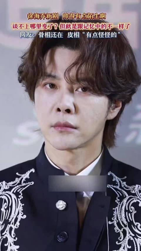 徐海乔钟汉良新剧颜值引热议