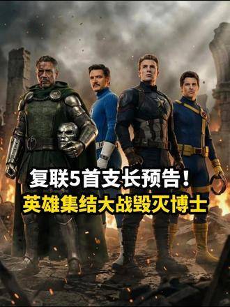 美队雷神联手对抗毁灭博士，复仇者联盟5预告曝光