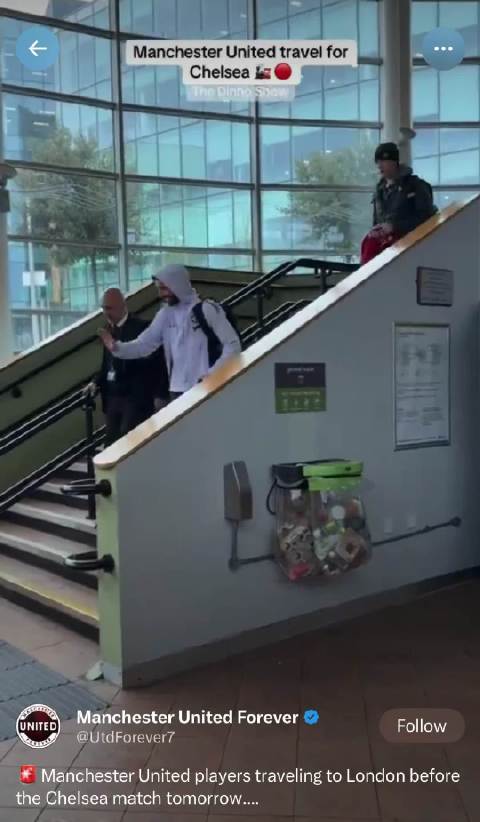 曼联出发伦敦，客场对阵切尔西，好消息是梅努回来了 后防是真没人了