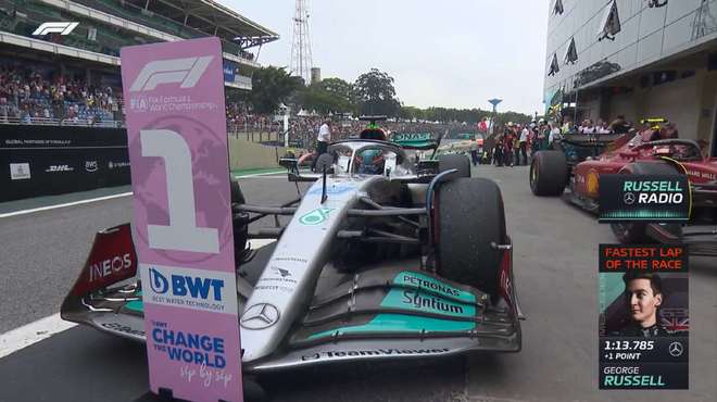 F1圣保罗大奖赛拉塞尔夺得生涯首冠，周冠宇第十三