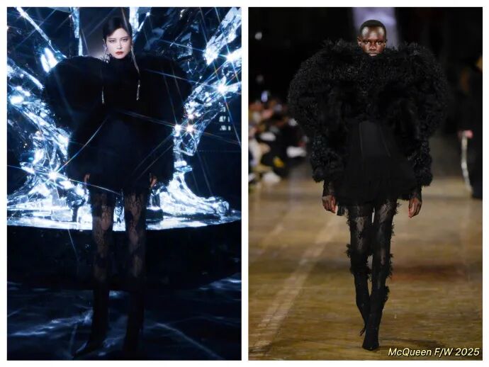 李宇春 21 年跨年封神:McQueen 哥特女王降临,她早成跨年夜的仪式感图腾