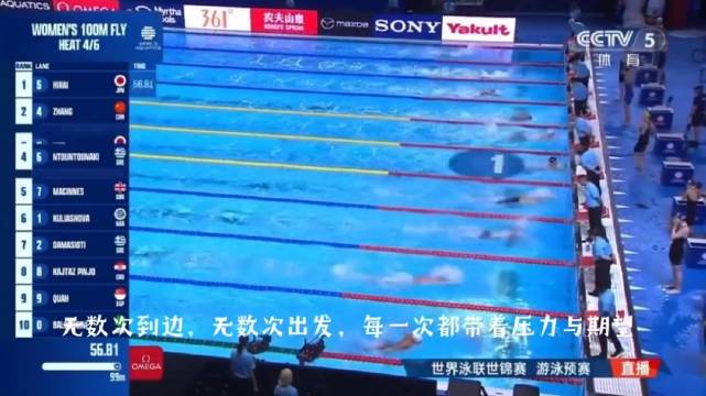 世界泳联国际奥委会为张雨霏庆生