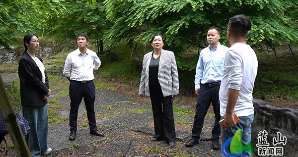 蓝山：邓群到湘江源瑶族乡调研蓝山谷项目建设工作