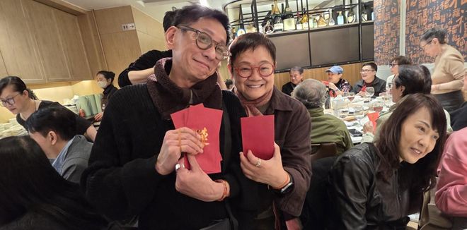 梅艳芳蓝颜知己庆生，众港星到场庆贺，佘诗曼苗侨伟陈松伶也来了