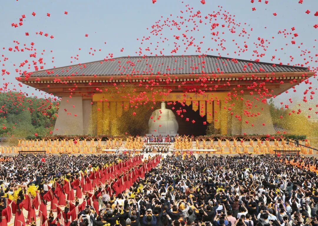 赵雅芝、蔡国庆,拜祖大典献唱《黄帝颂》