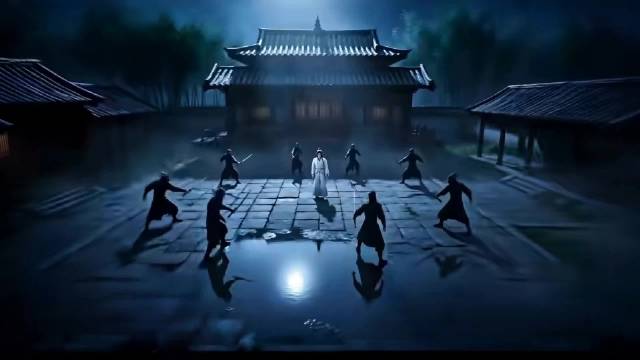 AI创作武侠短片影杀瞬狱展现高手瞬移绝技