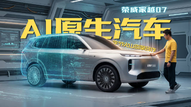 设计师约瑟夫·卡班操刀荣威新SUV,5米车长AI座舱6月发布