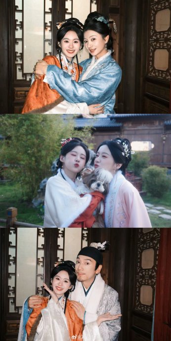 《窈窈有期》海边温情杀青，何与携爱犬答谢，包上恩30套造型惊艳