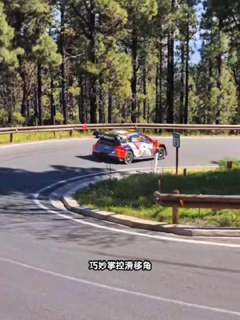 WRC拉力赛弯道竞速，顶尖车手毫厘决胜