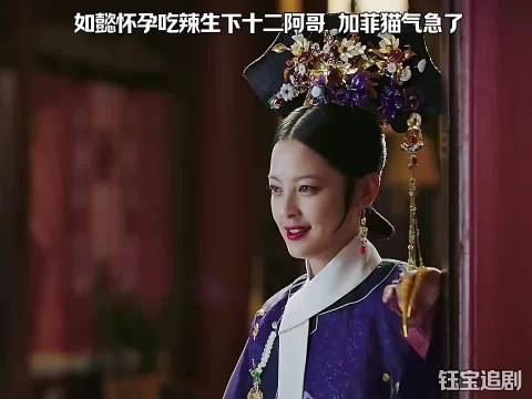如懿传如懿怀孕吃辣诞十二阿哥引加菲猫震怒