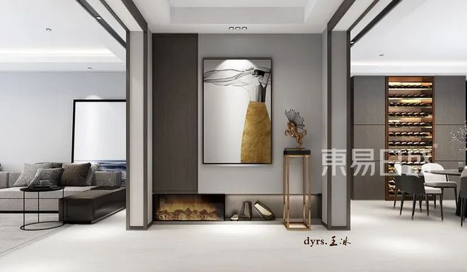 现代极简风装修，一眼就爱上