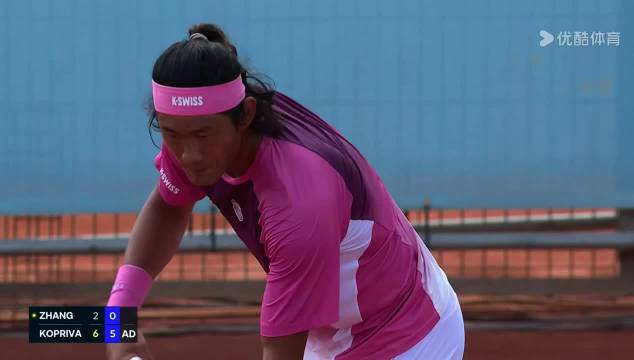 马德里赛张之臻首轮负科普里瓦止步,即时排名跌至232位