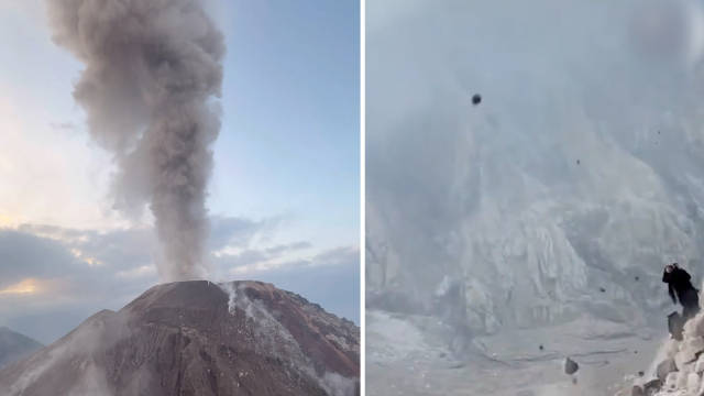 危地马拉一火山喷发