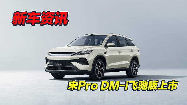 纯电续航提升至310km! 9.99万起的宋Pro DM-i飞驰版怎么选