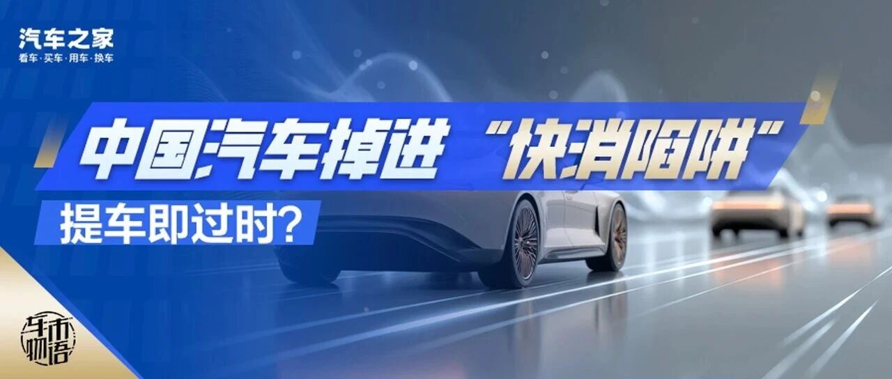 中国汽车掉进“快消陷阱”？