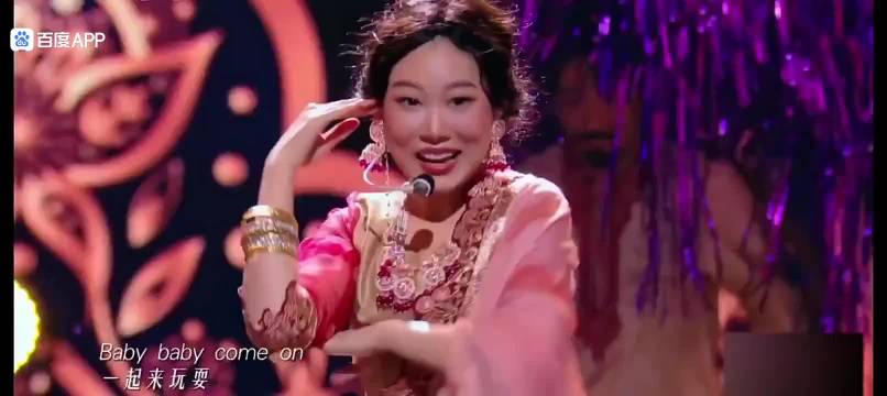 沈佳润印度风版《美美桑内》，这次发挥竟然意外不错