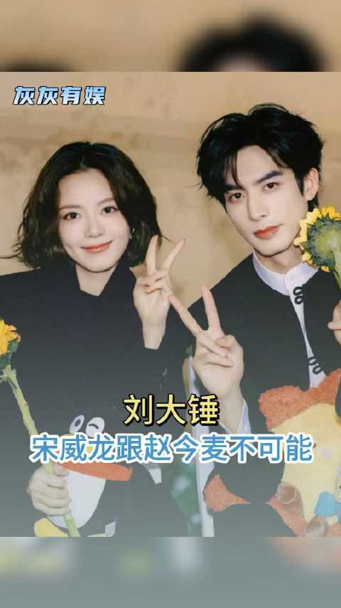 狗仔刘大锤直播时说宋威龙和赵今麦不可能 既然不可能，那就继续搭啊