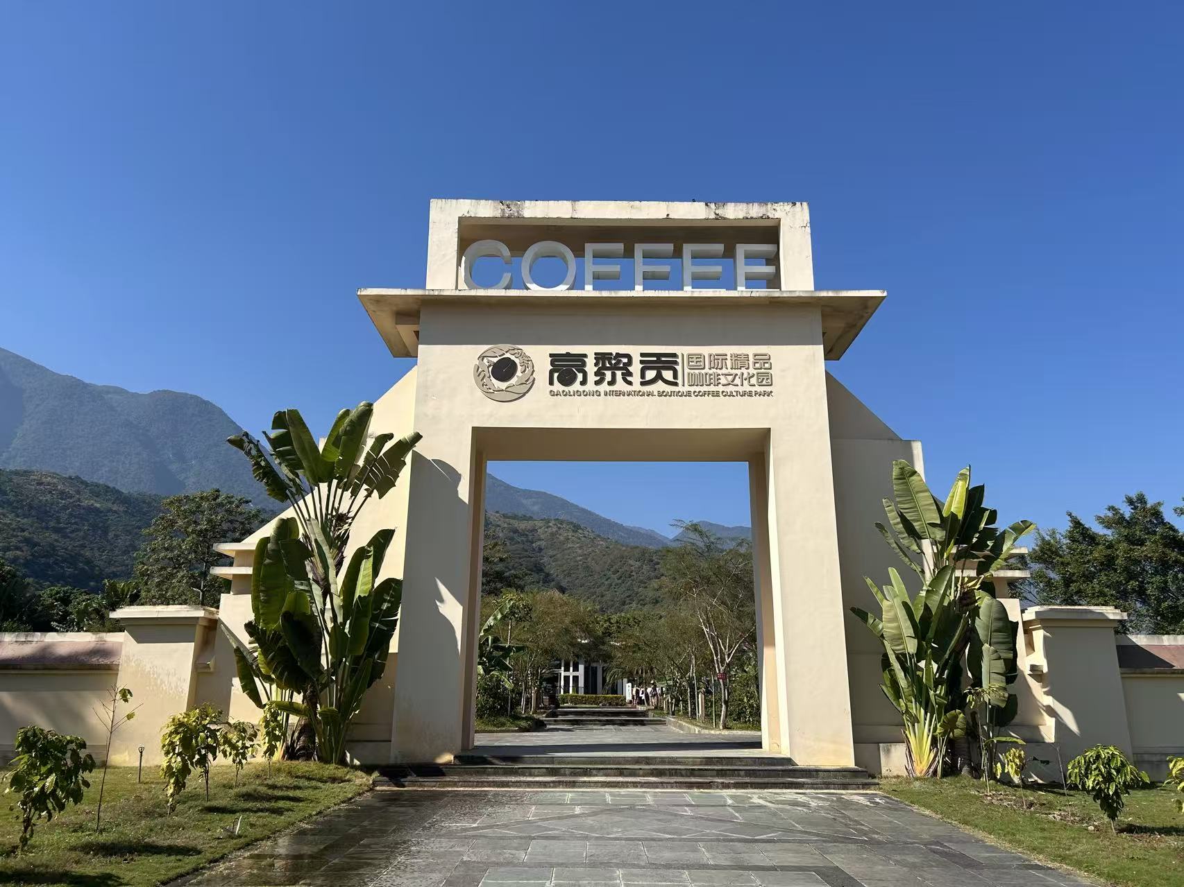 高黎貢國際精品咖啡文化園。受訪者供圖