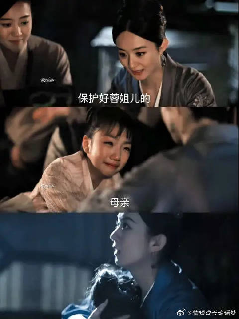 “母亲！” “母亲一定会保护好蓉姐儿的”