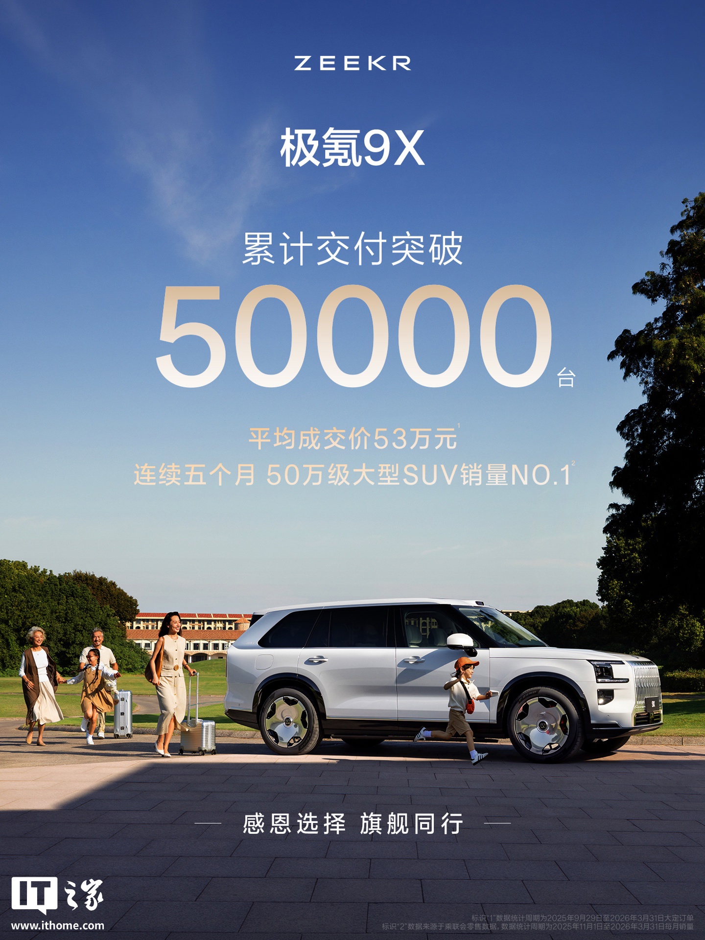 平均成交价53万元，极氪9X累计交付突破5万