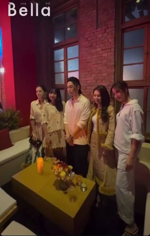 昆凌出席香奈儿快闪店活动，与吴建豪许玮甯同场