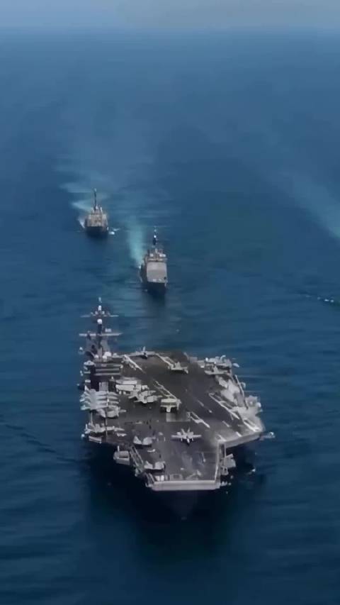 美军第三艘航母逼近中东，乔治布什号驶向第五舰队