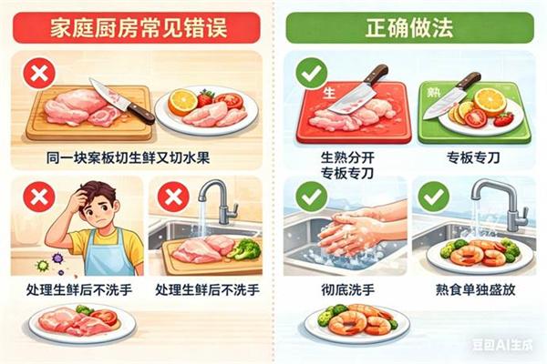 从一例患儿腹痛说起：别让“生熟交替污染”把寄生虫带上餐桌