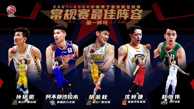 CBA正式官宣！胡金秋当选常规赛MVP，同时入选最佳一阵，成大赢家