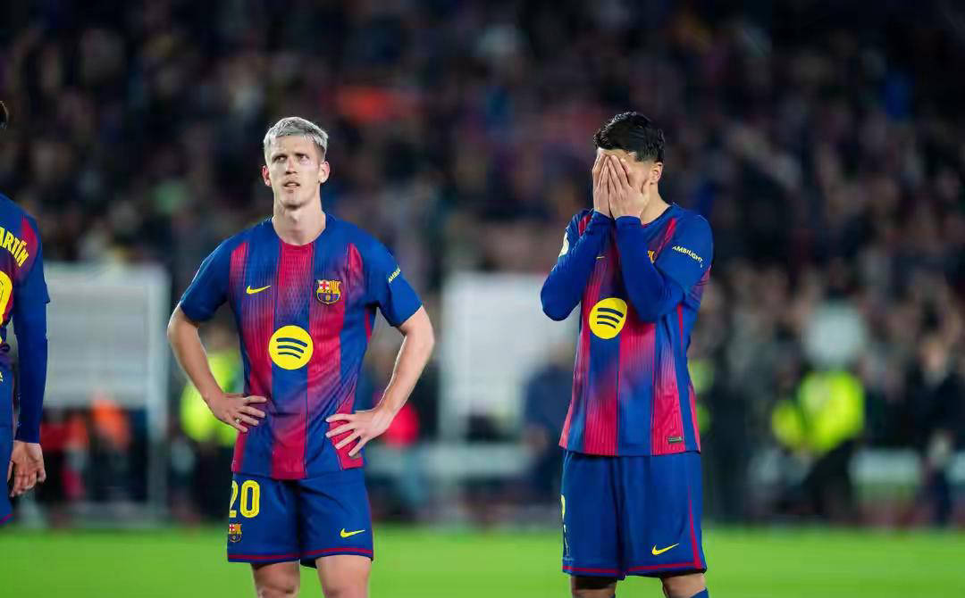 巴萨主场3-0大胜马竞总比分3-4遗憾止步国王杯决赛
