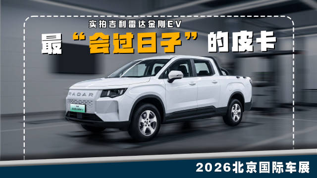 又省又耐用，实拍吉利雷达金刚EV，11.98万起