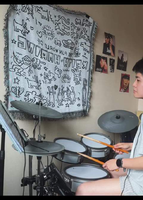 女士开启《山海》练习，基本功扎实速度待提升