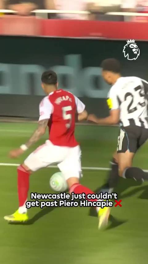 因卡皮耶对阵纽卡这场太稳了 （X/premierleague）