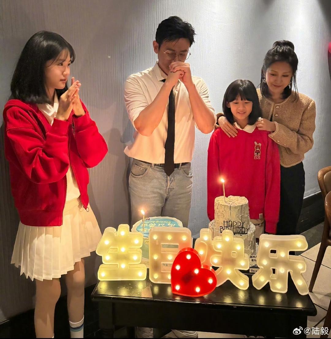 女儿被质疑讽刺他人长相？陆毅回应：小朋友之间的嬉笑打闹