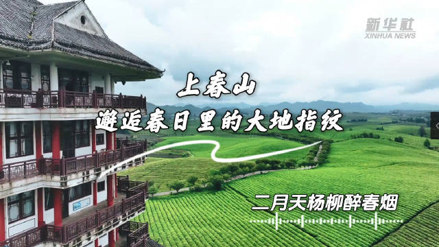 邂逅春日里的大地指纹