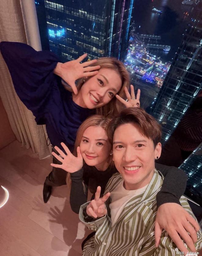 容祖儿蔡卓妍为关智斌庆生——有一种好关系叫我们