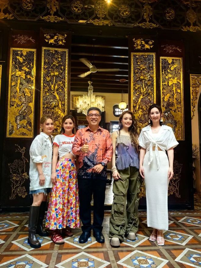 容祖儿、阿Sa、阿娇、高海宁　现身槟城录制节目