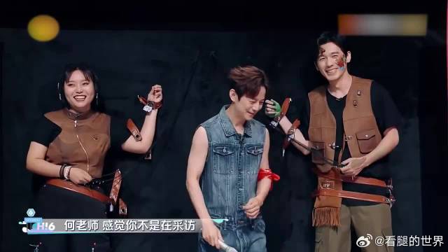 何炅采访白宇，吴泽林直呼像极了在“证婚”，齁甜齁甜的