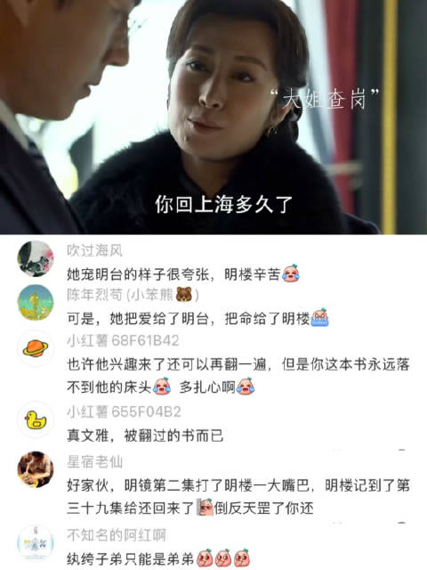 刘敏涛靳东王凯王鸥《伪装者》大姐明镜为弟舍命