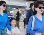 赵雅芝罕见带7岁孙女露面，小家伙完美复刻奶奶美貌，祖孙俩共用一张脸