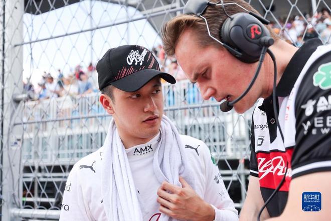 F1迈阿密大奖赛：周冠宇未能完赛