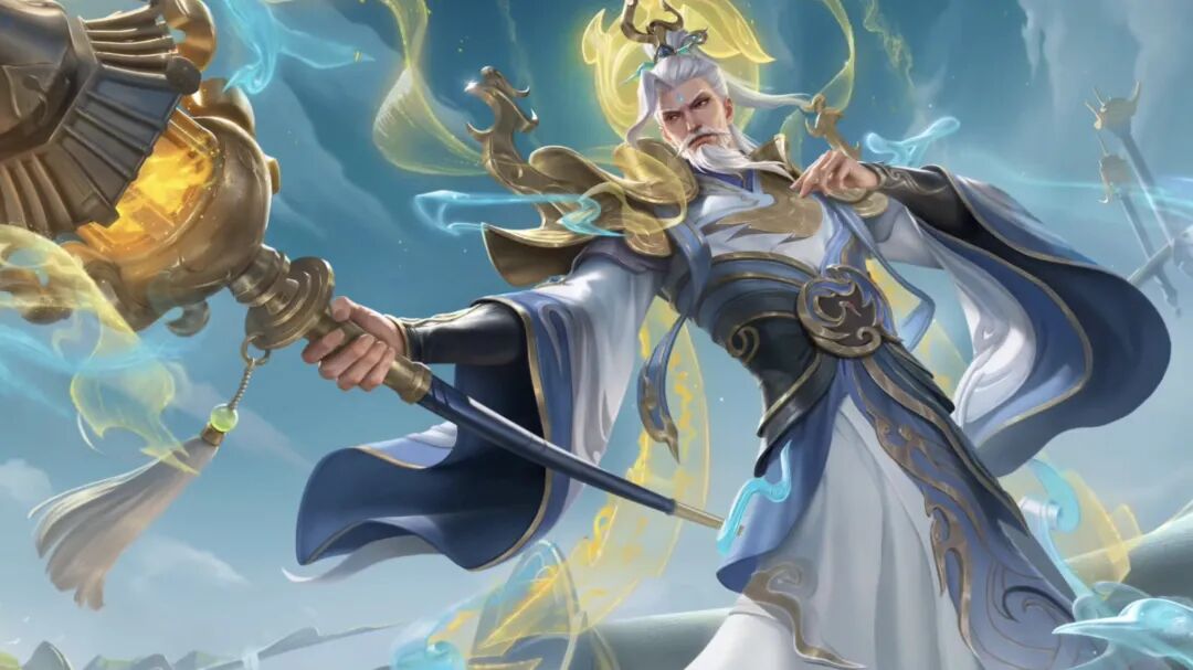 王者荣耀:免费领史诗!姜子牙弘道录新皮肤,五五开黑节可以白嫖